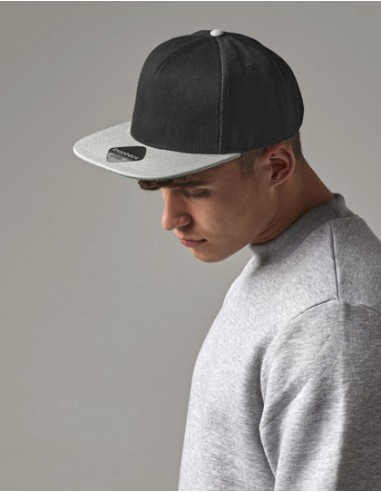 BEE-B660-Original Flat Peak Snapback Cap